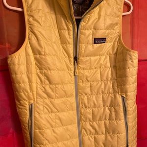 Patagonia yellow vest